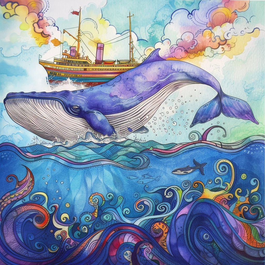 Whimsical Voyage – The Giant of the Sea and the World Above