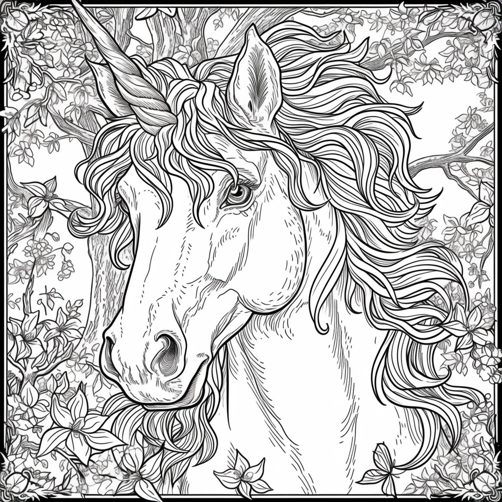 Dancing Unicorns in Moonlight