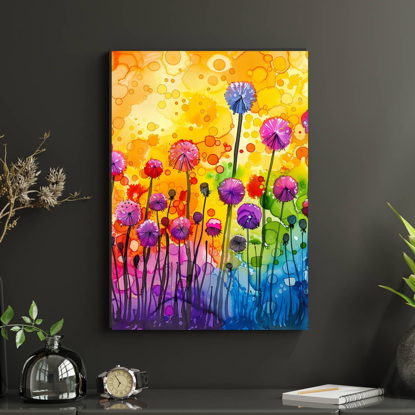 Dandelion Dreams in Color