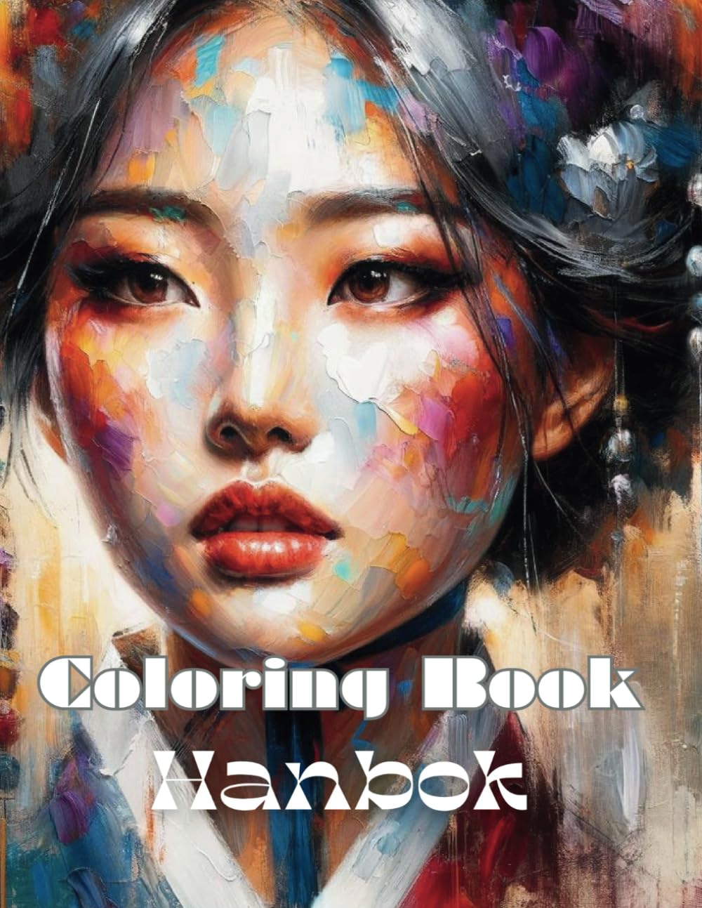 Hanbok Elegance in Expressionist Style