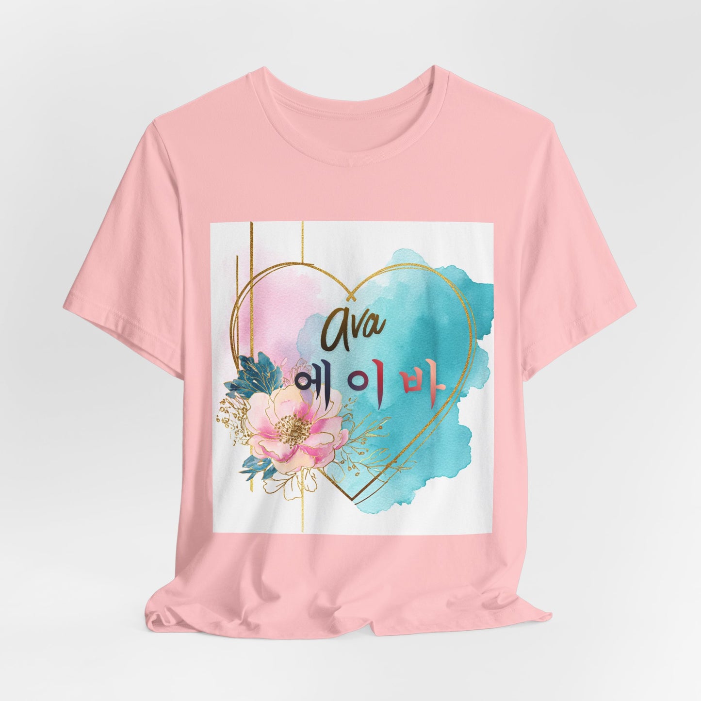 Personalized Korean Name K-Pop Concert T-Shirt
