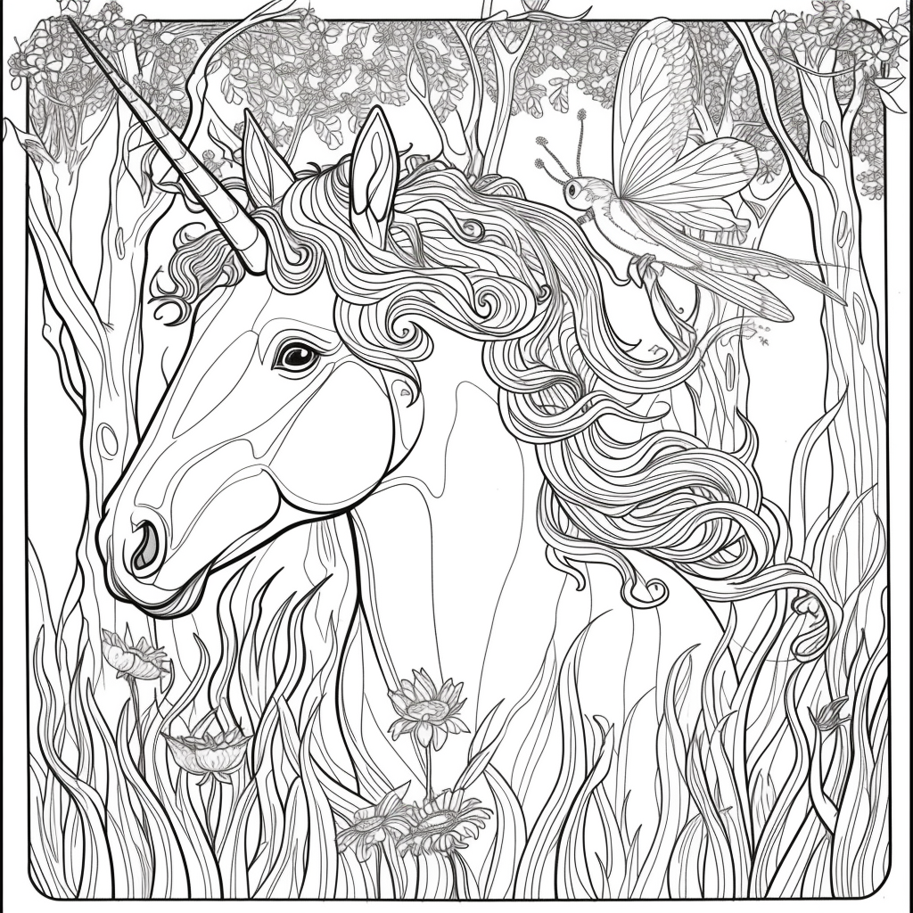 Dancing Unicorns in Moonlight
