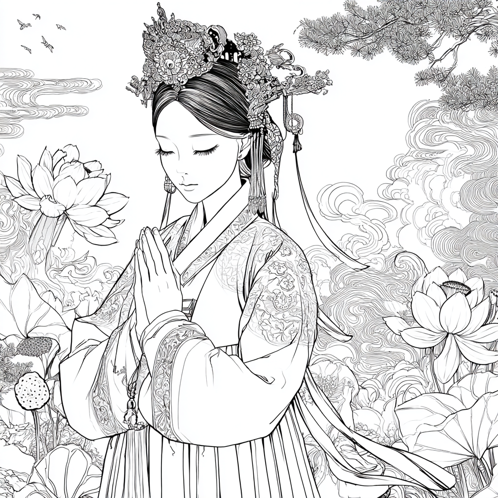 Peony Crown Bride