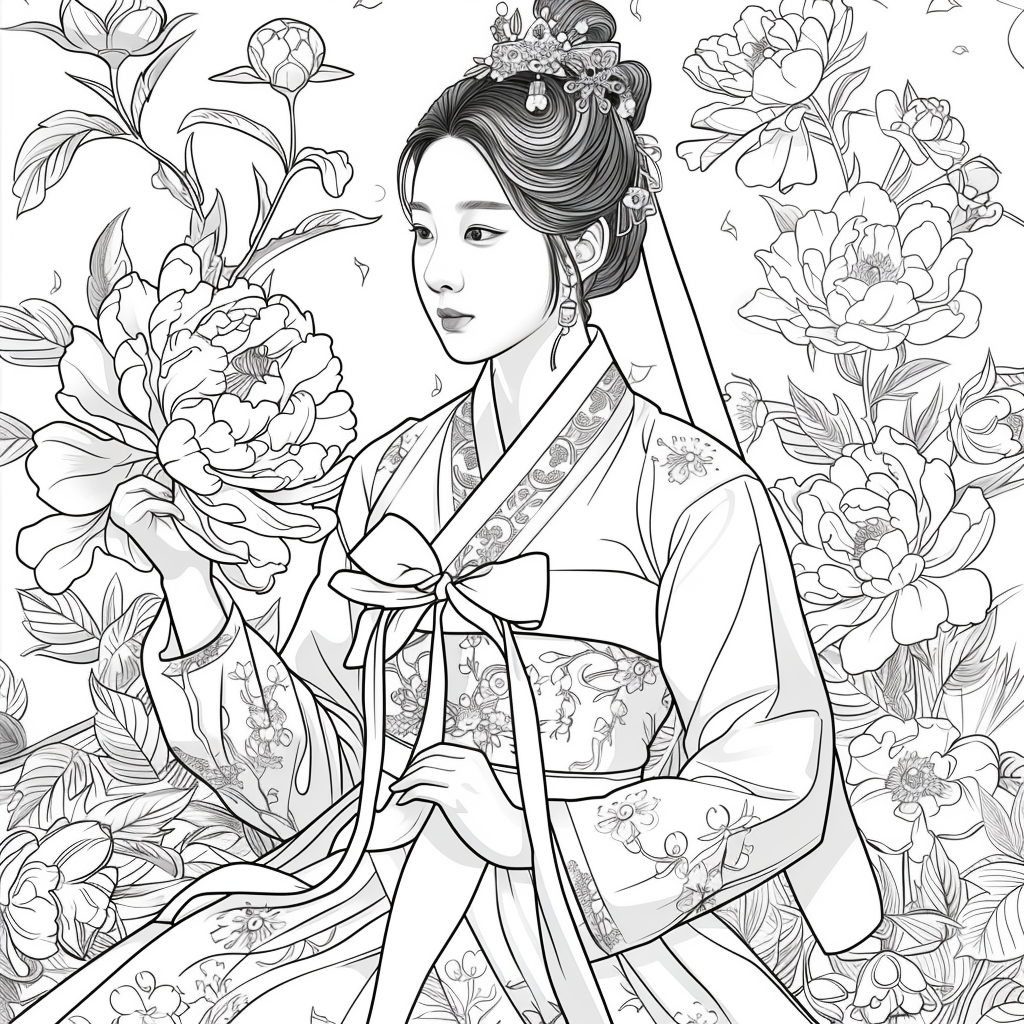 The Golden Blossom Maiden