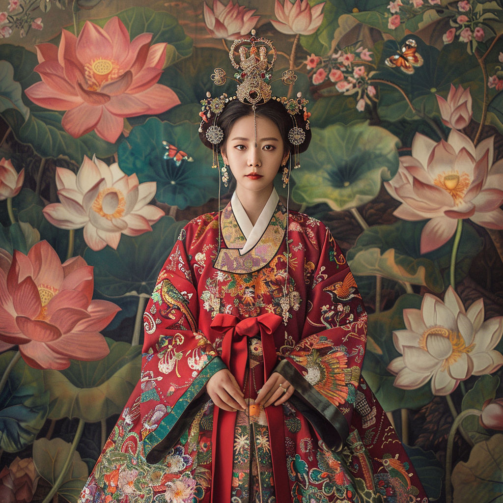 A Royal Bride in Timeless Elegance