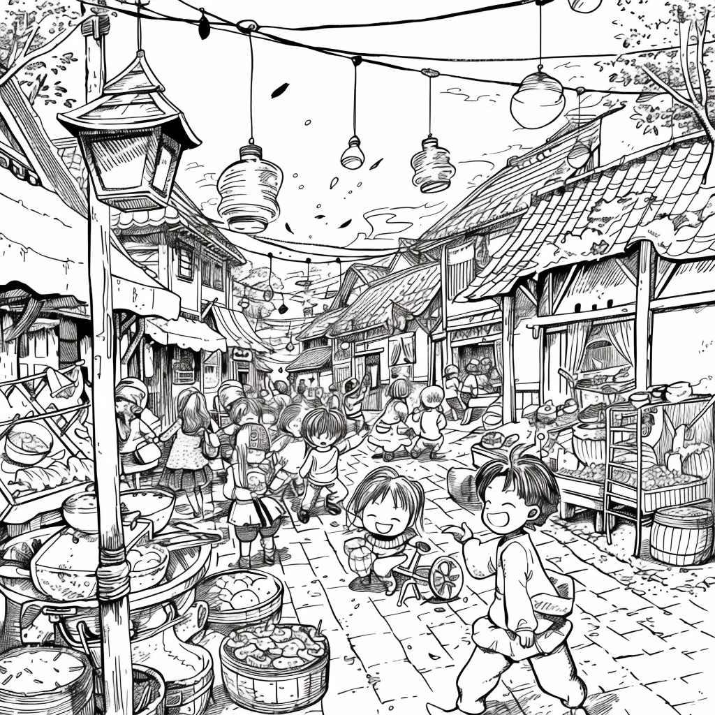 Moonlight Festival – A Night of Lanterns and Laughter