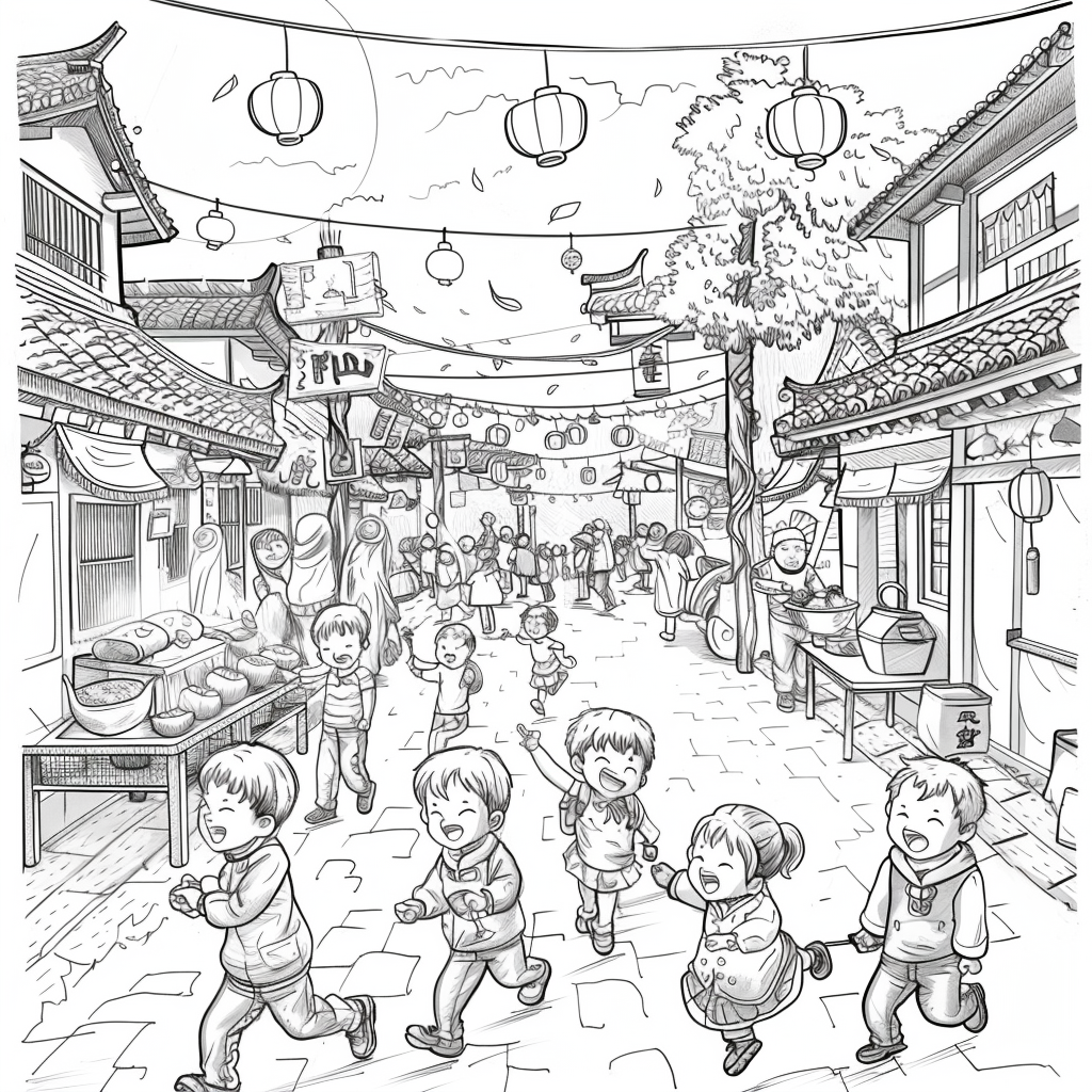 Moonlight Festival – A Night of Lanterns and Laughter