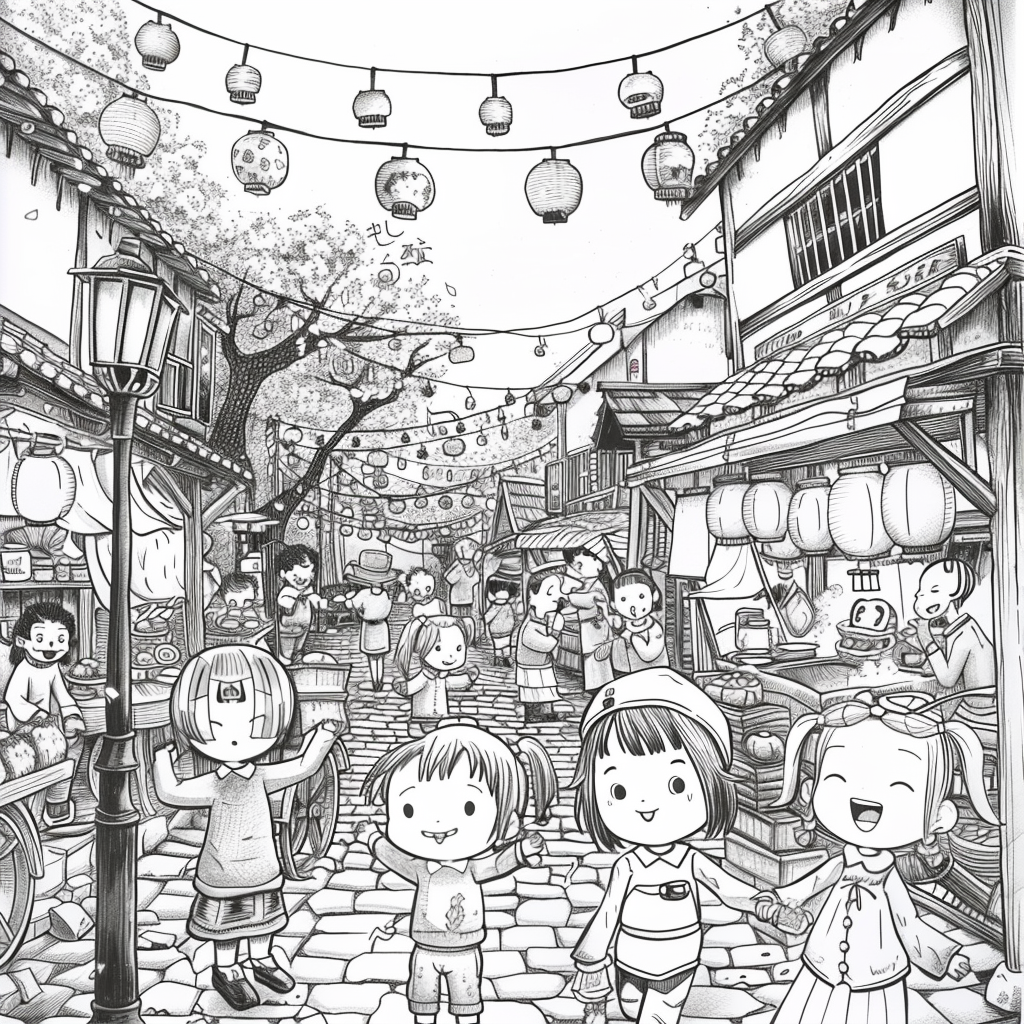 Moonlight Festival – A Night of Lanterns and Laughter