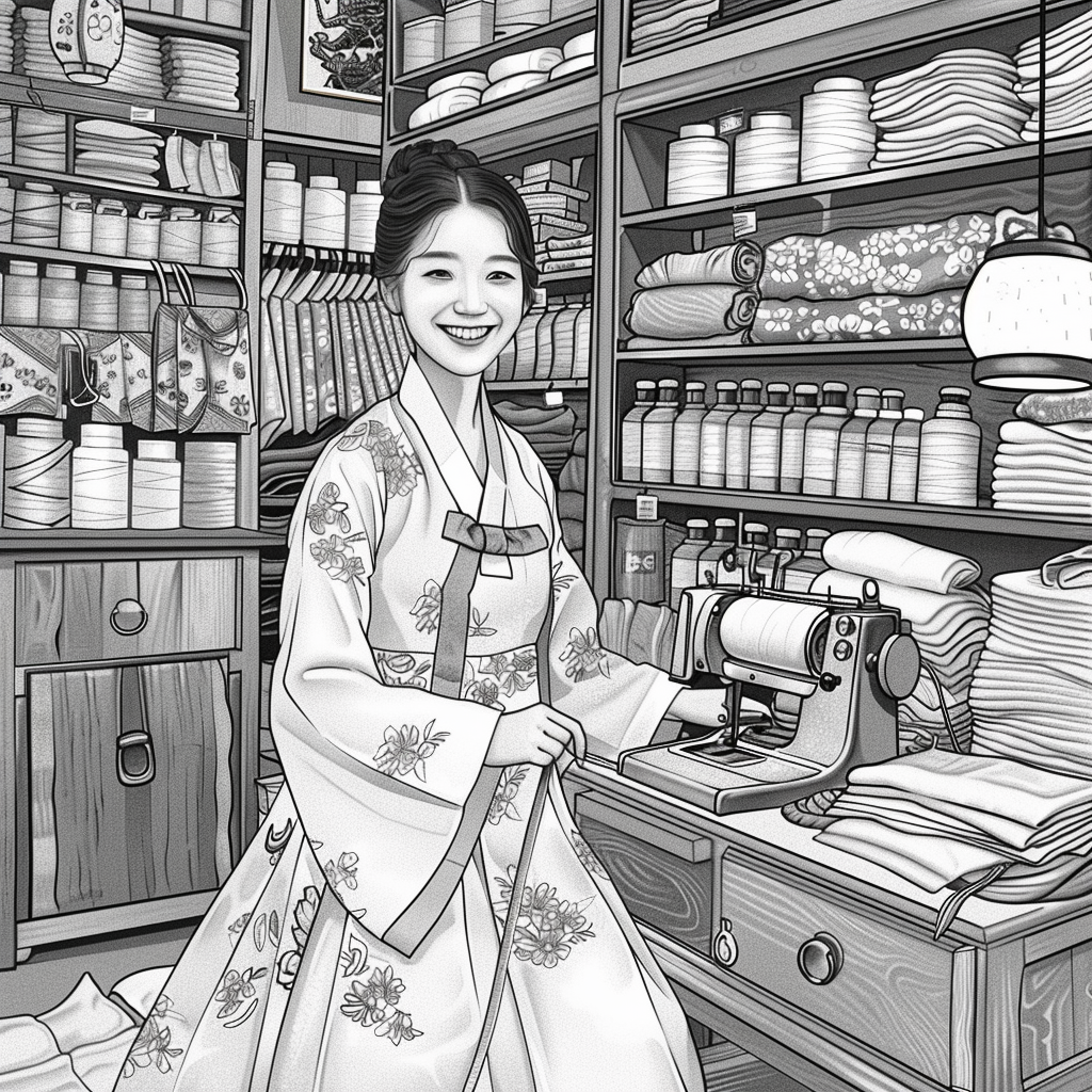 The Hanbok Seamstress of Tradition