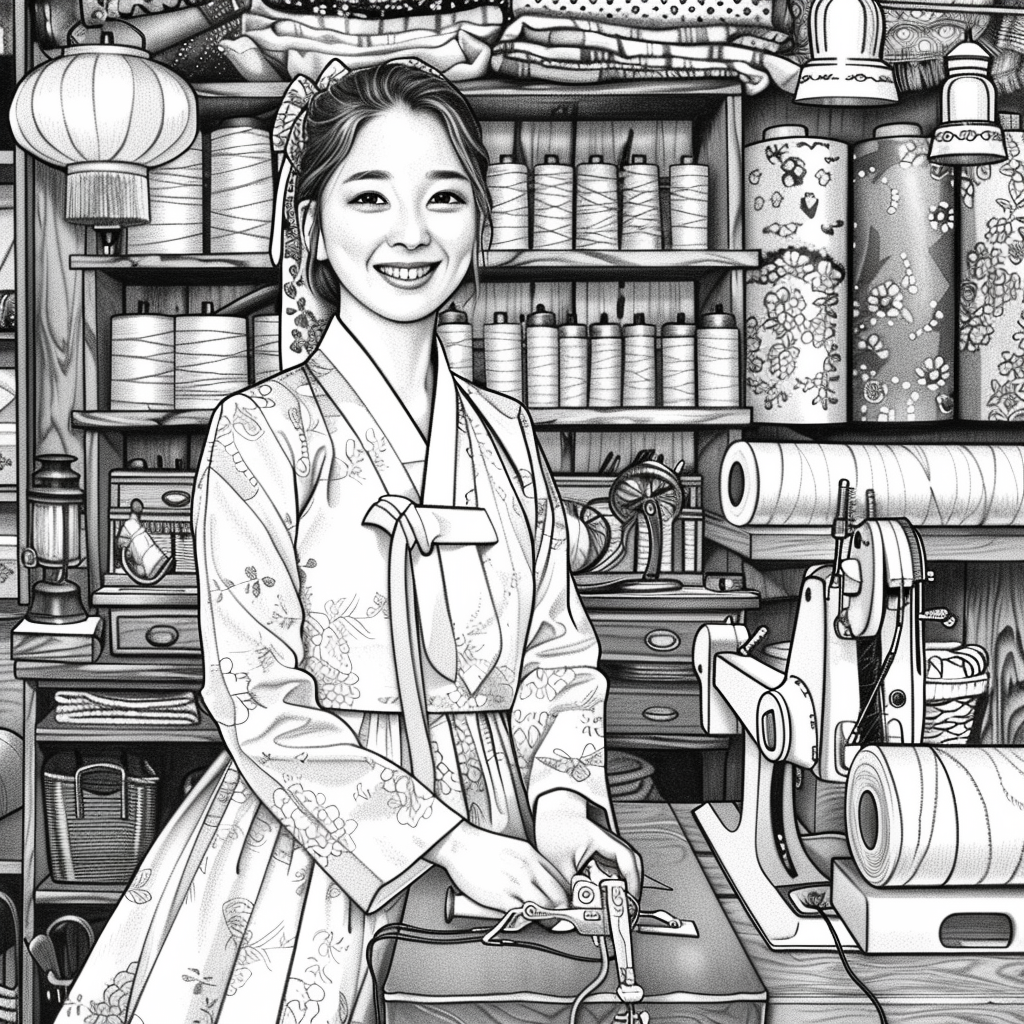 The Hanbok Seamstress of Tradition