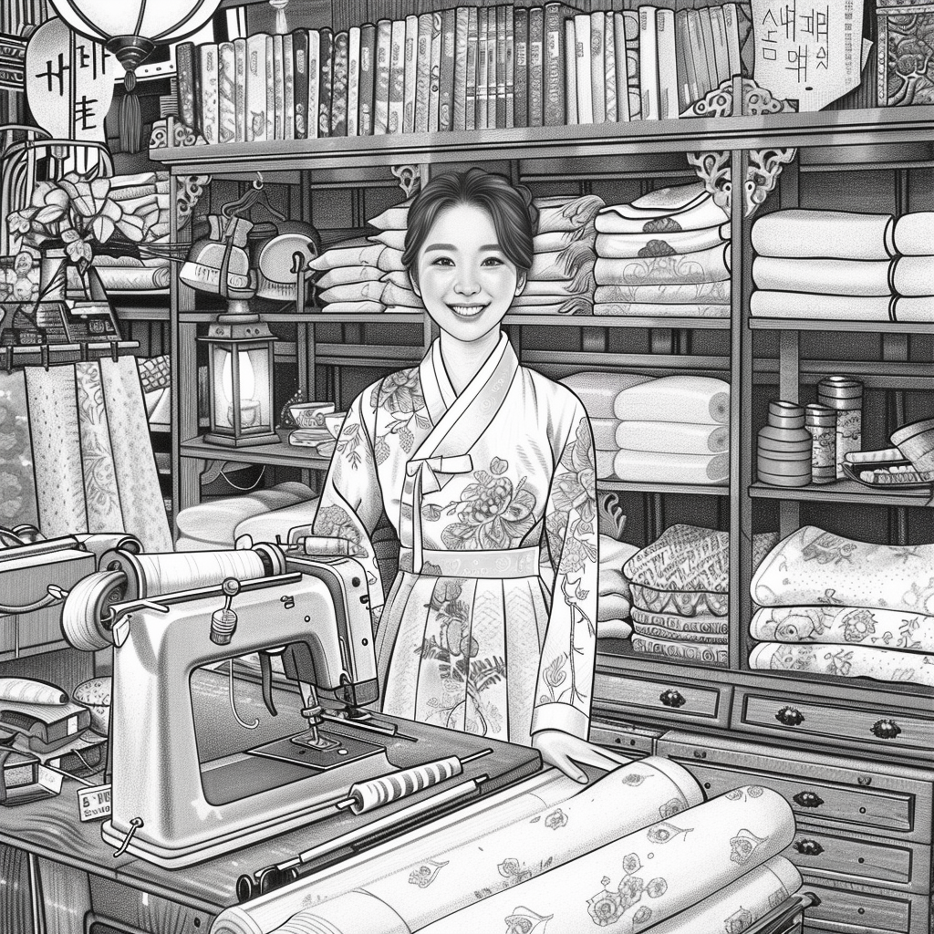 The Hanbok Seamstress of Tradition