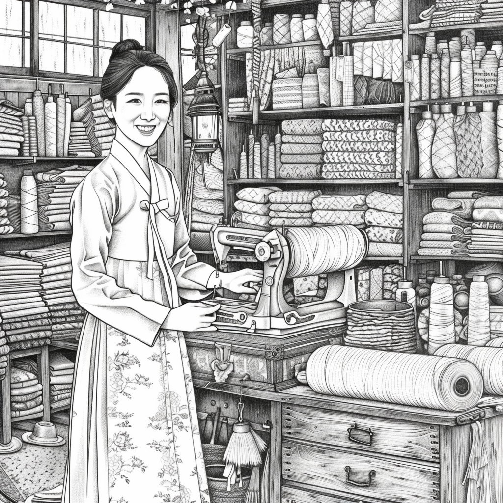 The Hanbok Seamstress of Tradition
