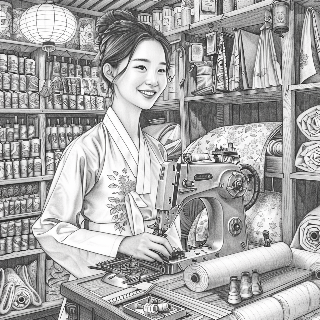 The Hanbok Seamstress of Tradition