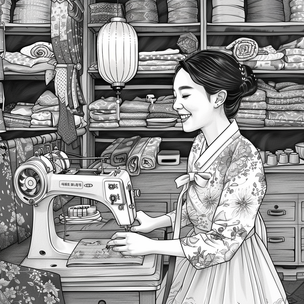 The Hanbok Seamstress of Tradition