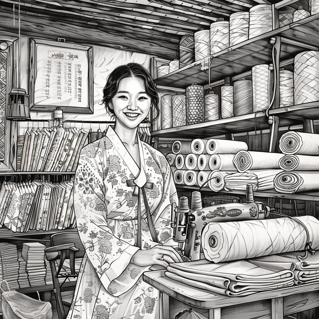 The Hanbok Seamstress of Tradition