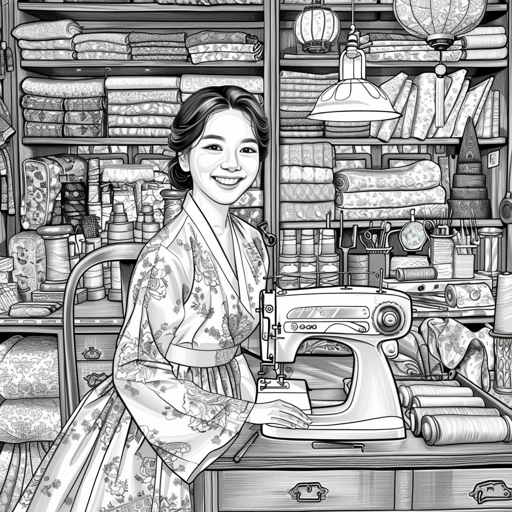 The Hanbok Seamstress of Tradition