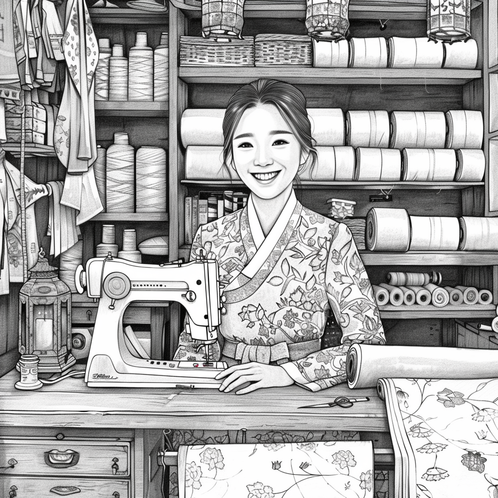 The Hanbok Seamstress of Tradition