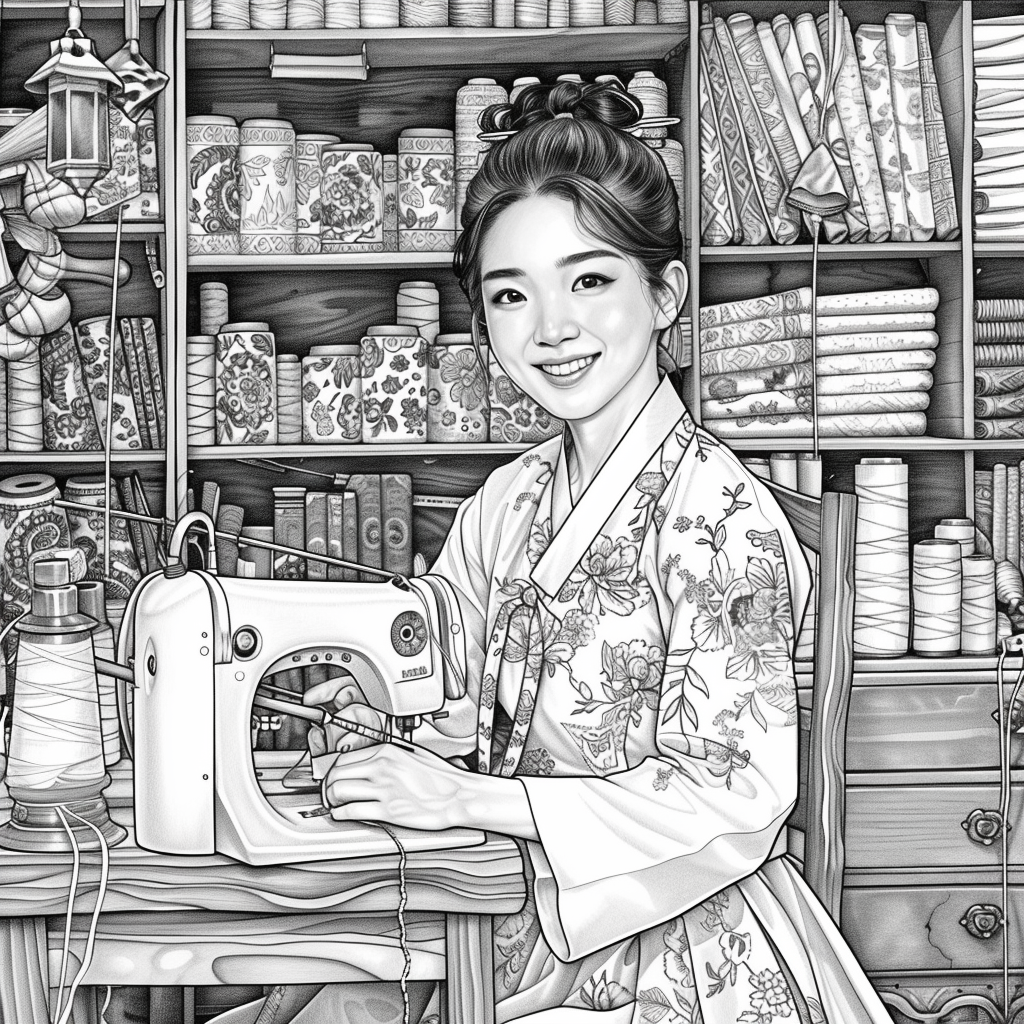 The Hanbok Seamstress of Tradition