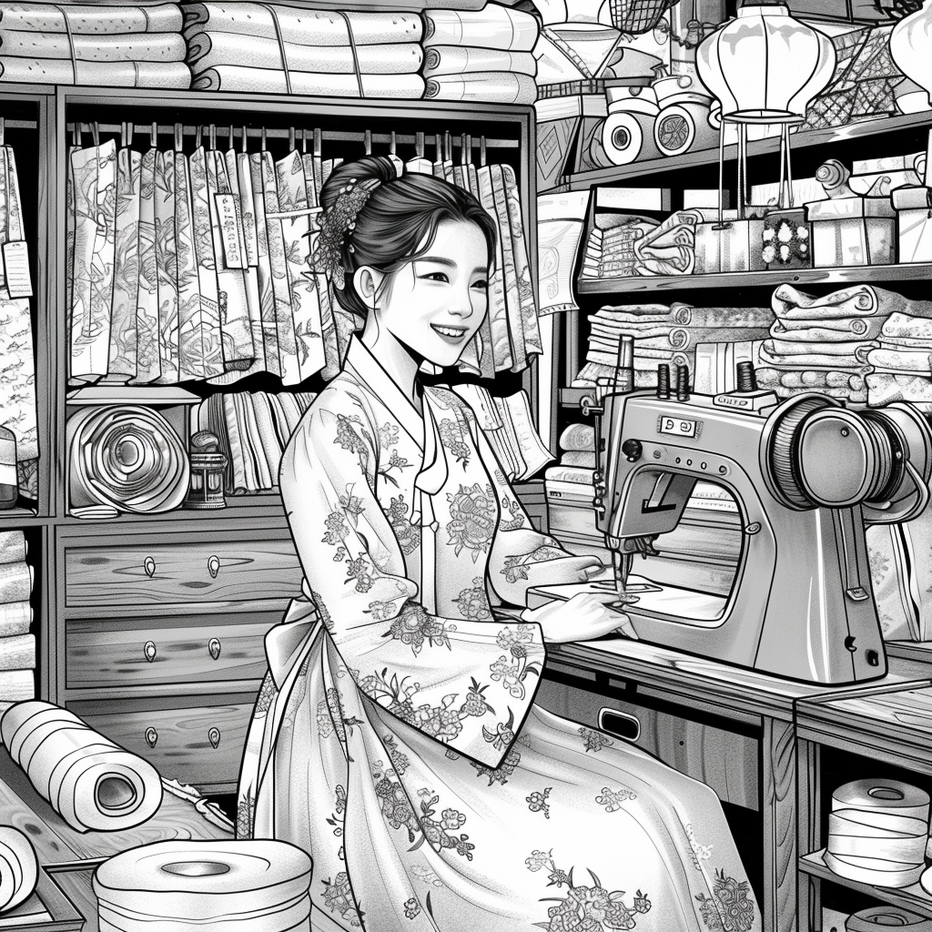 The Hanbok Seamstress of Tradition