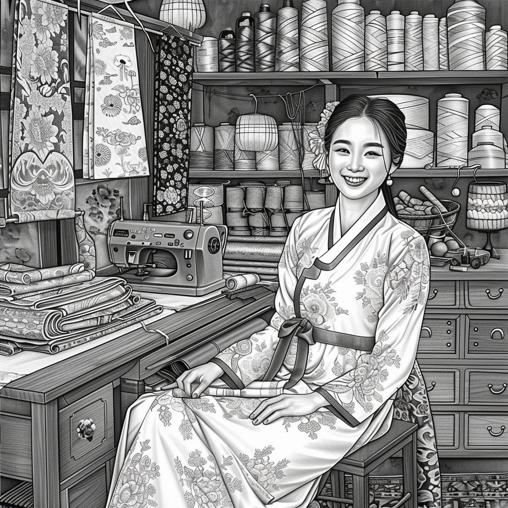 The Hanbok Seamstress of Tradition