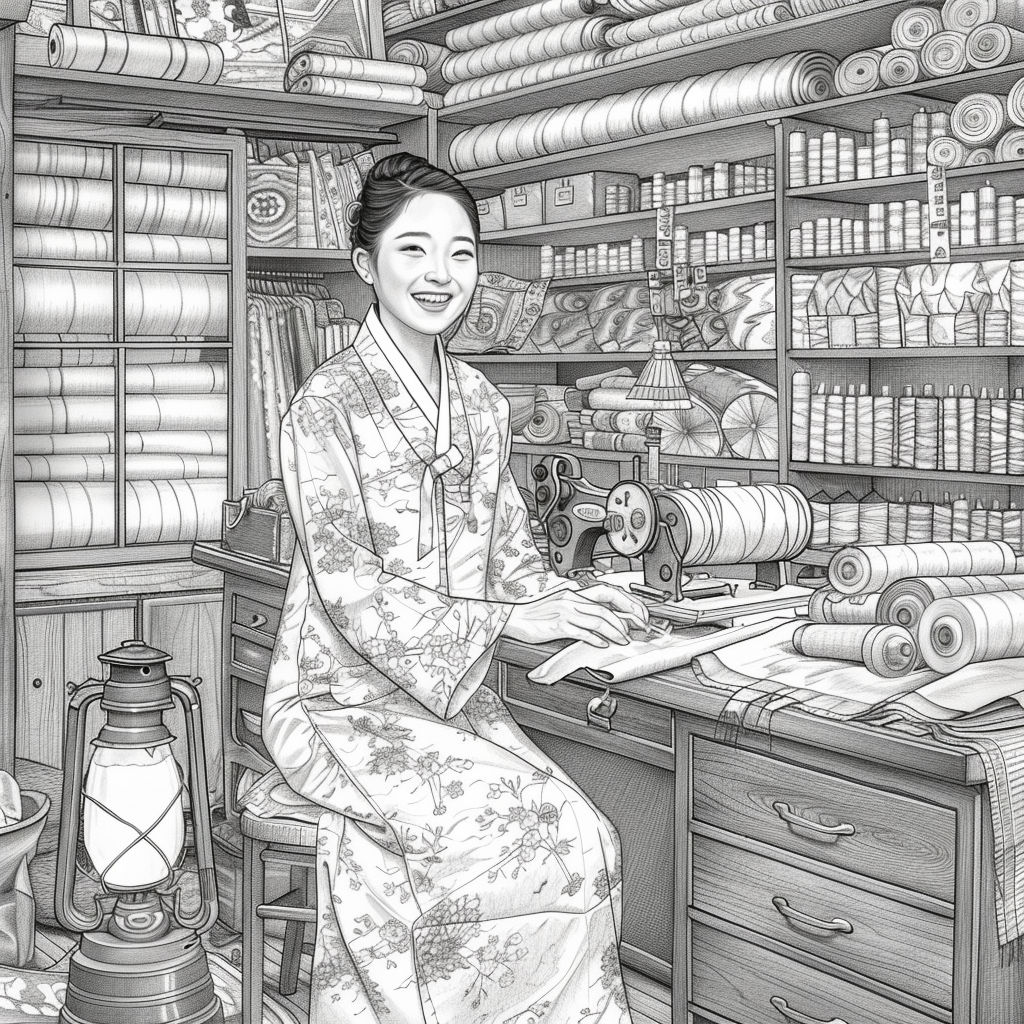The Hanbok Seamstress of Tradition