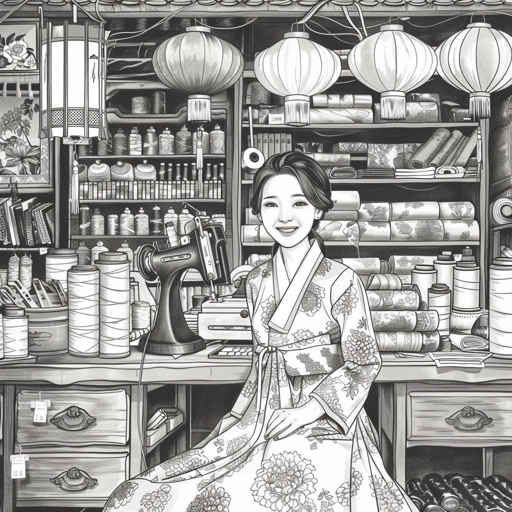 The Hanbok Seamstress of Tradition