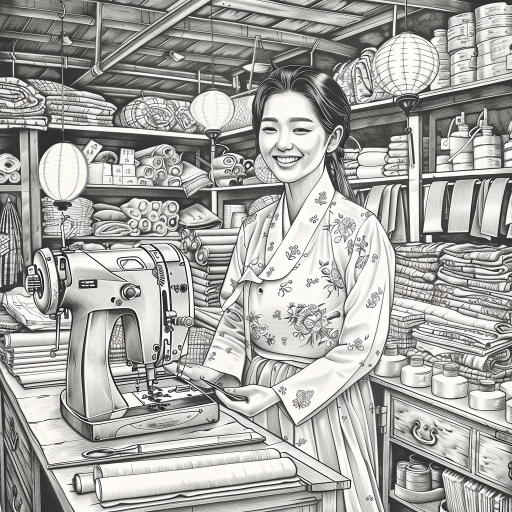 The Hanbok Seamstress of Tradition