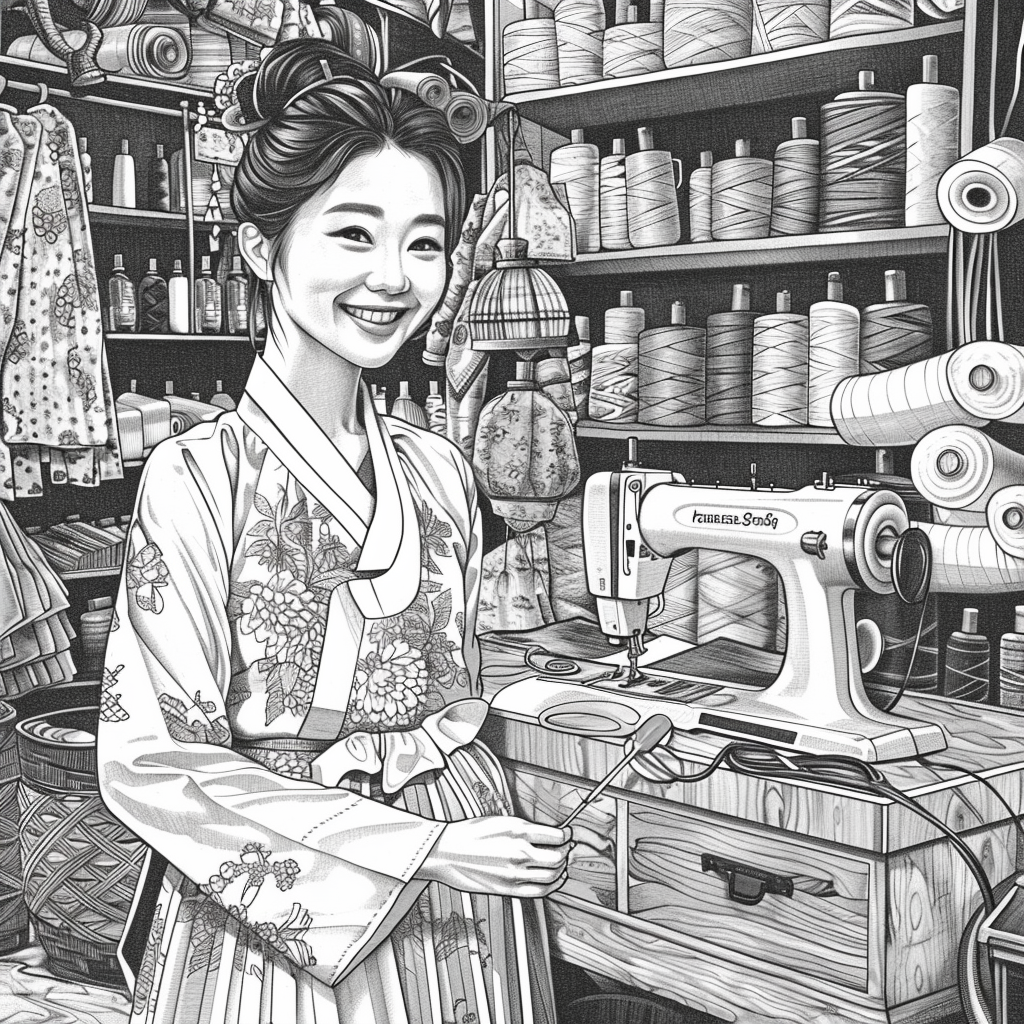 The Hanbok Seamstress of Tradition