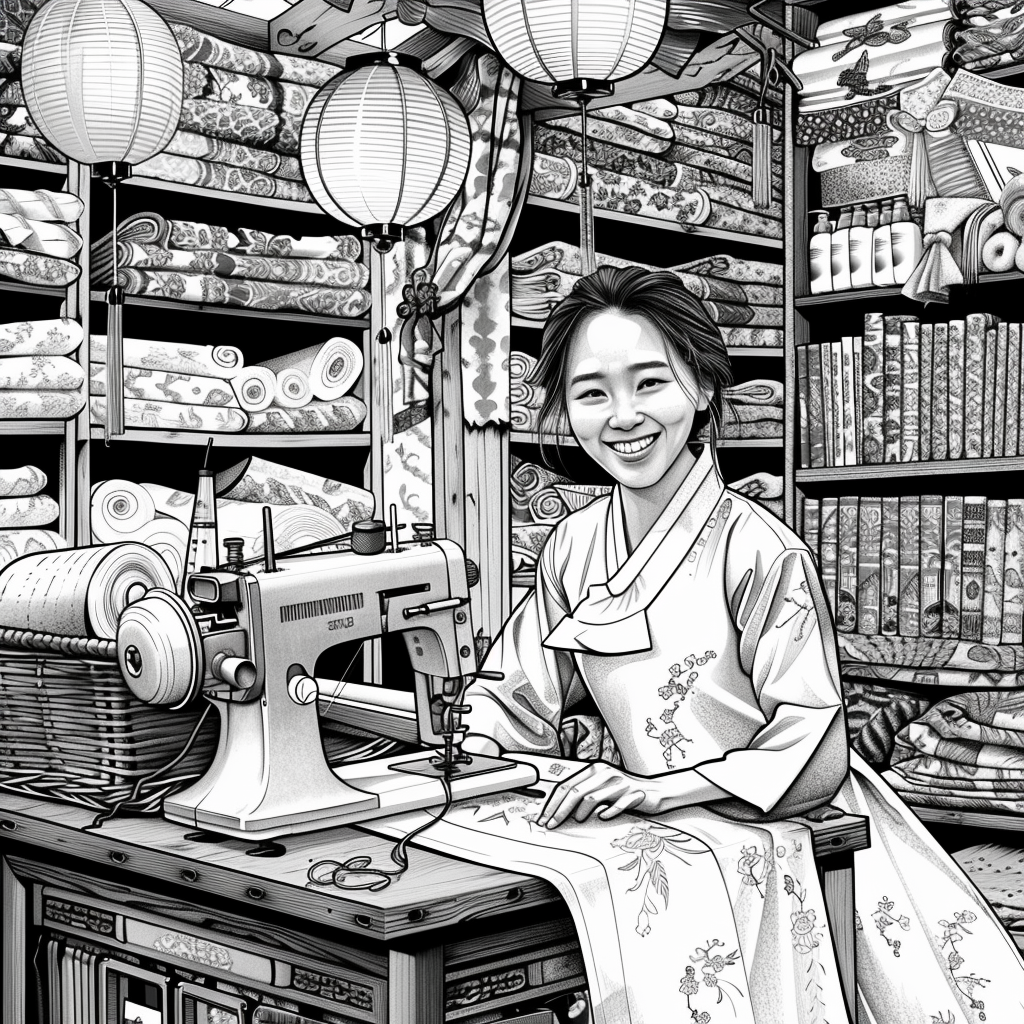 The Hanbok Seamstress of Tradition