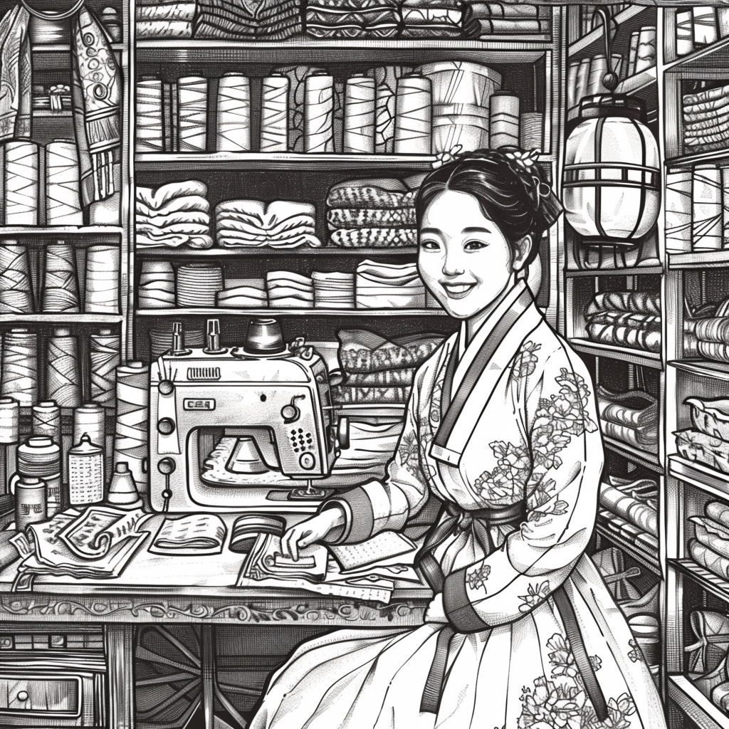 The Hanbok Seamstress of Tradition