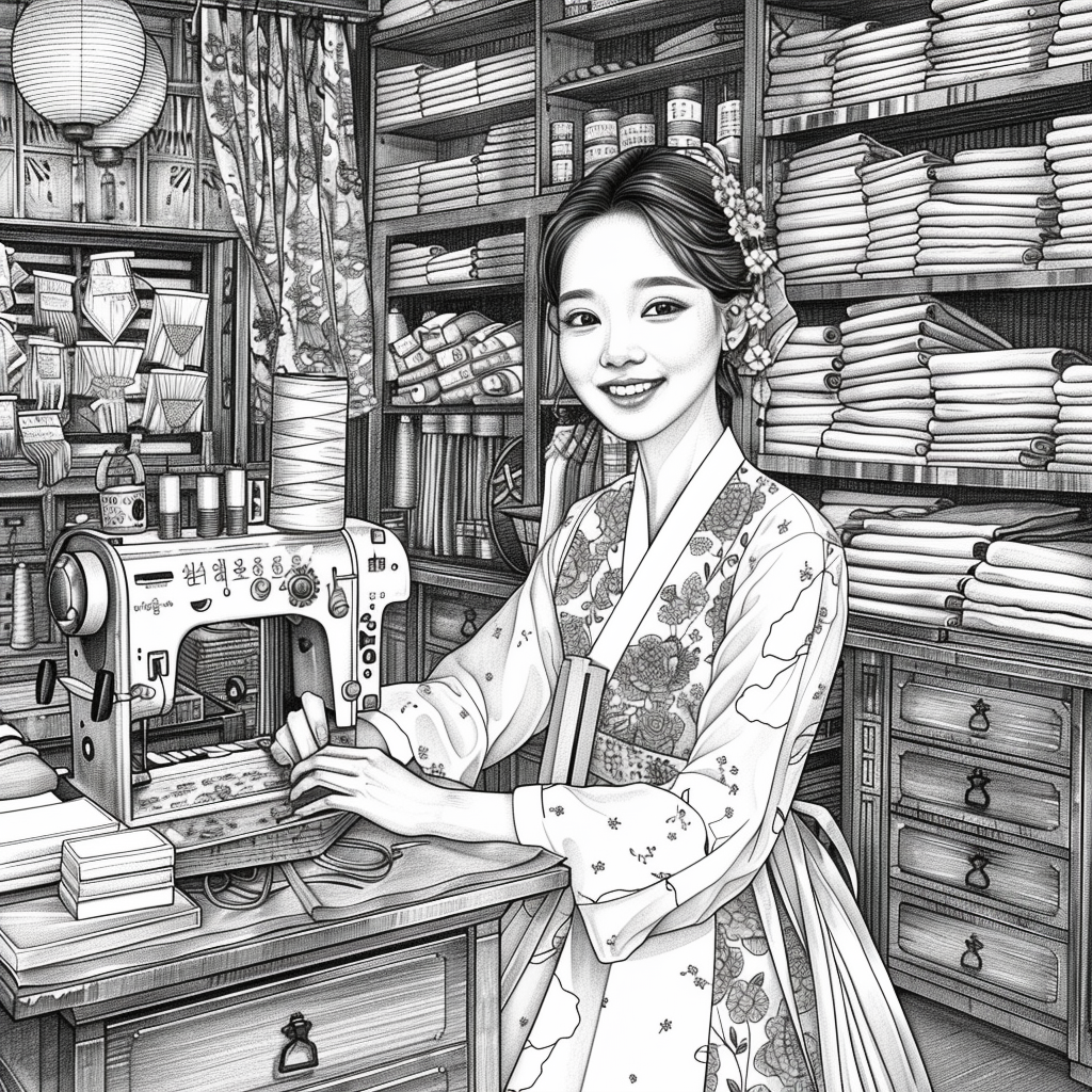 The Hanbok Seamstress of Tradition