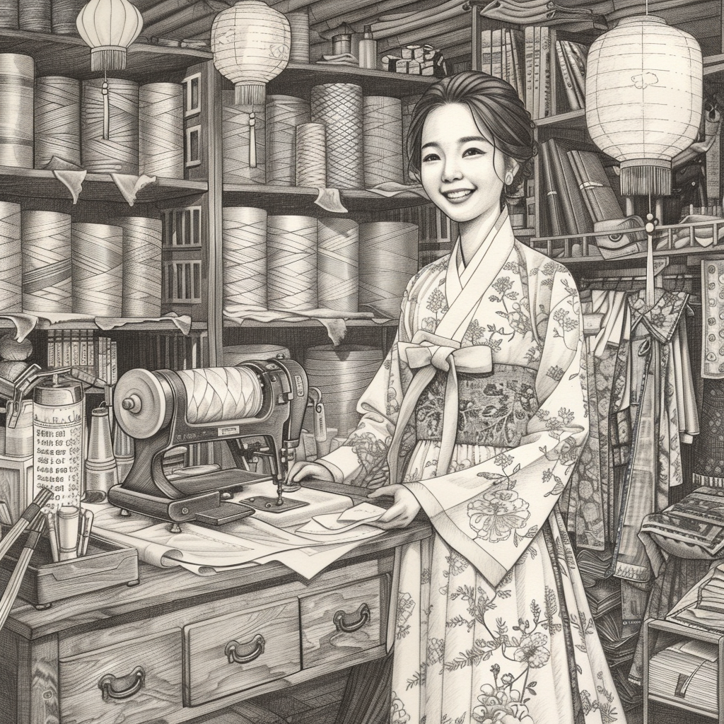 The Hanbok Seamstress of Tradition
