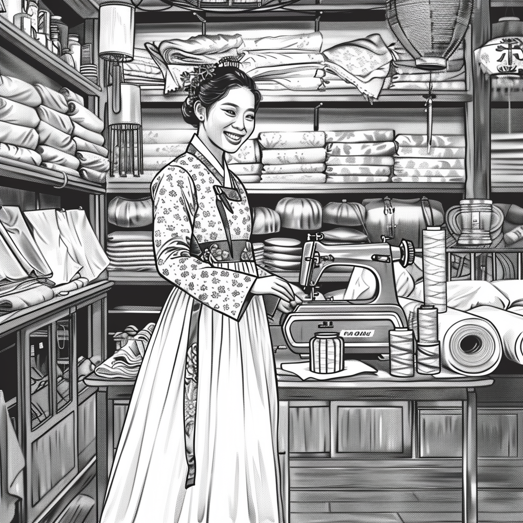 The Hanbok Seamstress of Tradition