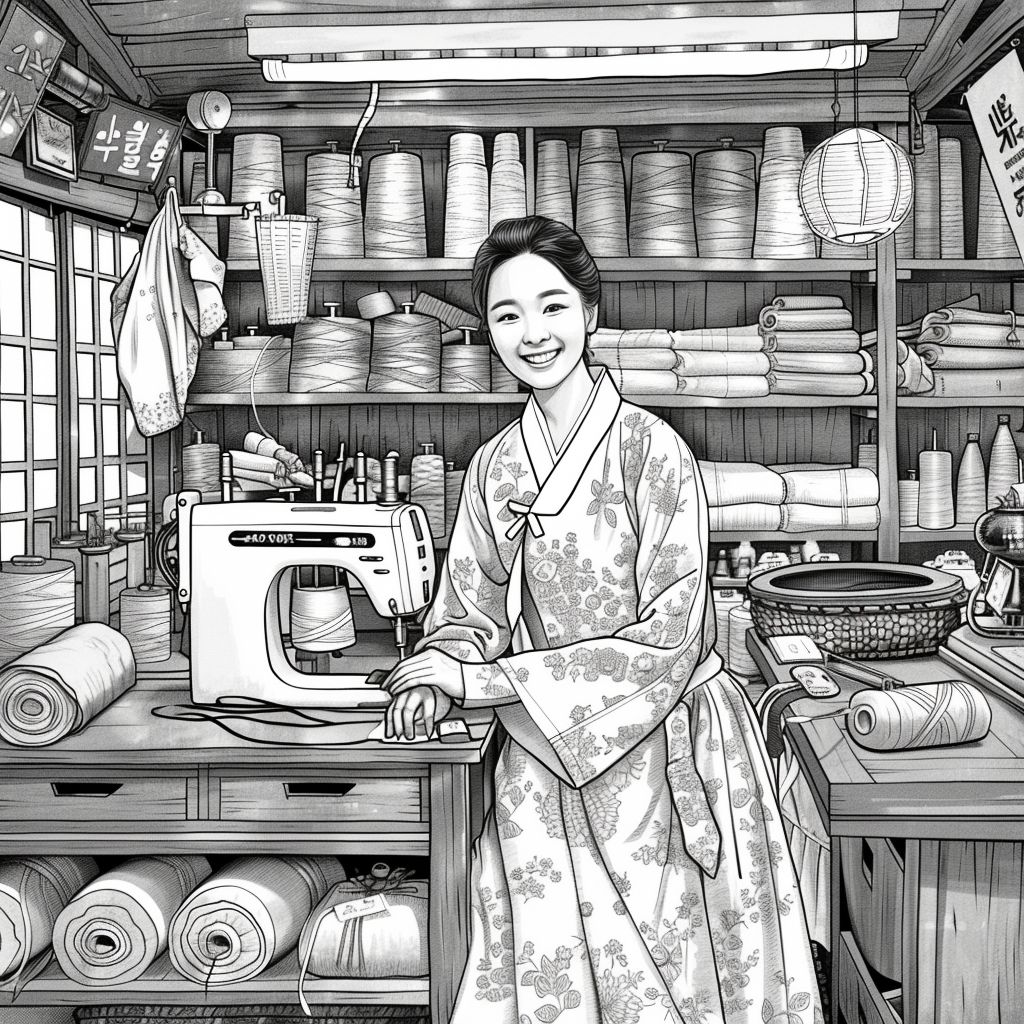 The Hanbok Seamstress of Tradition