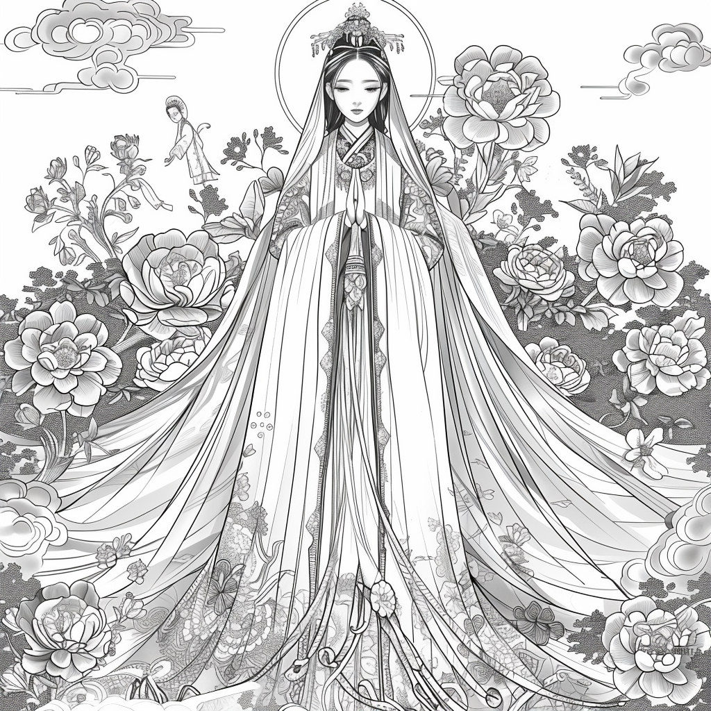 Whispers of Spring – The Graceful Blossom Maiden