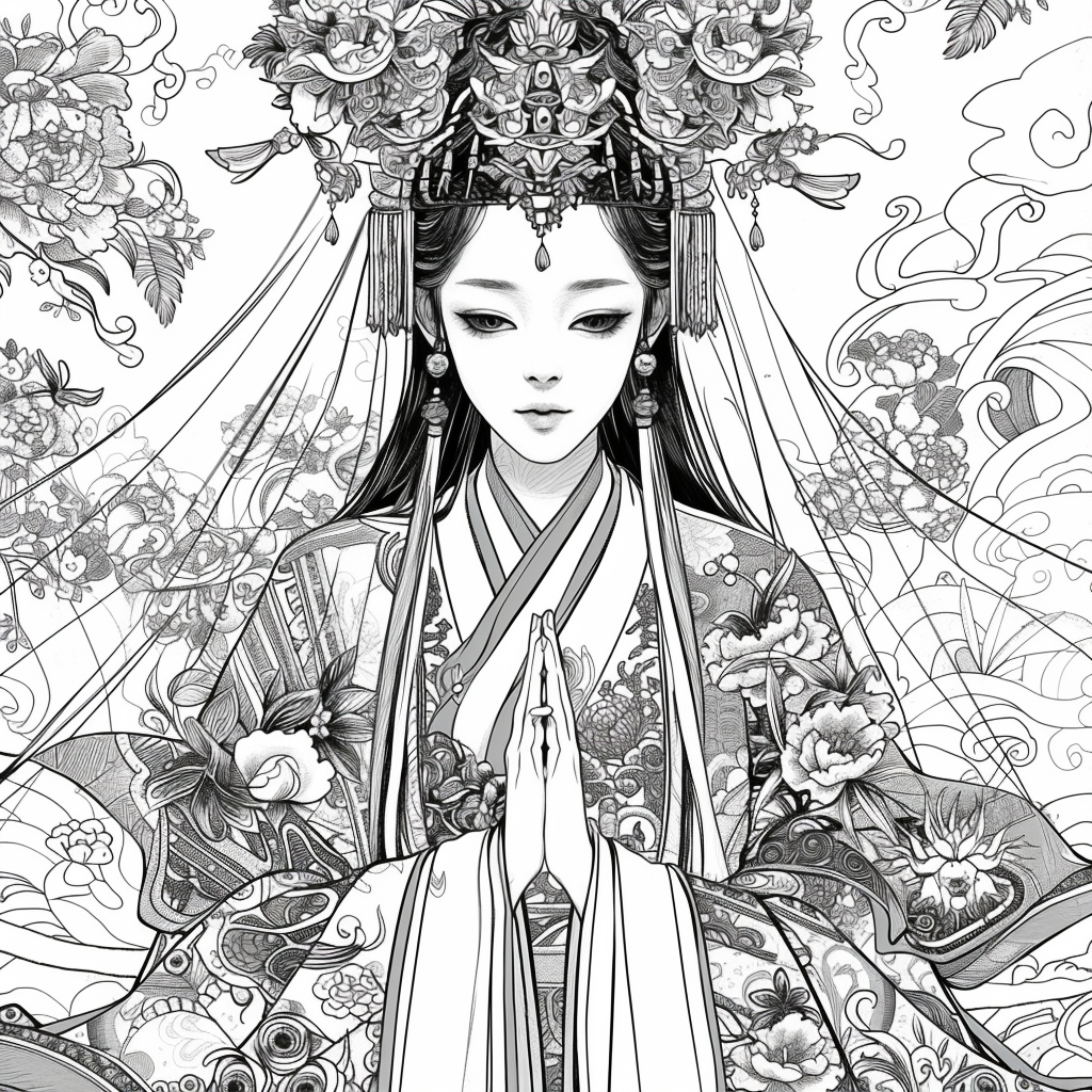 The Serene Guardian of Heavenly Grace