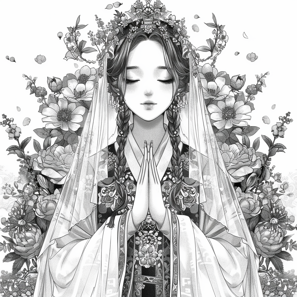 Celestial Harmony: The Winged Guardian of Light