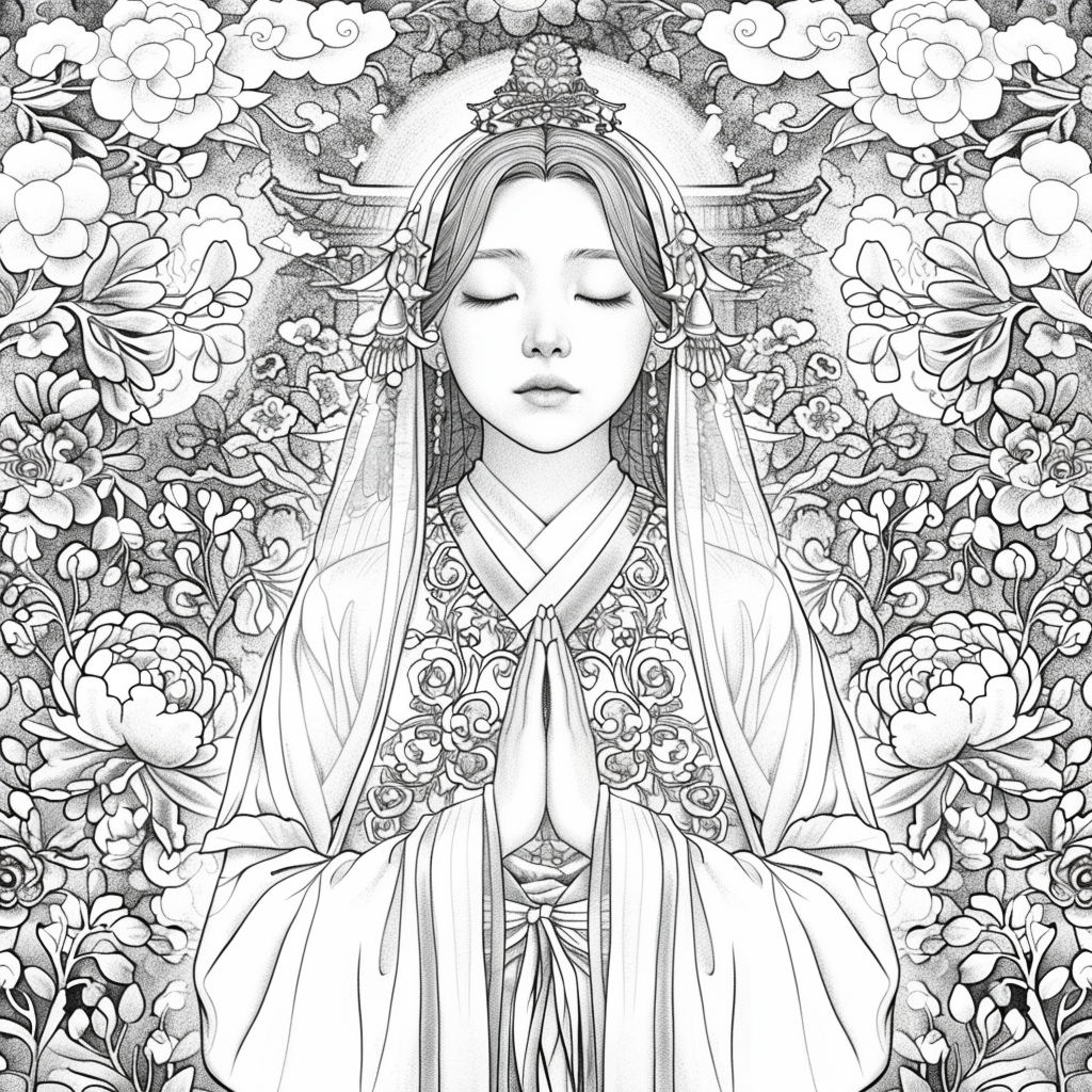 Whispers of Spring: The Blossom Maiden