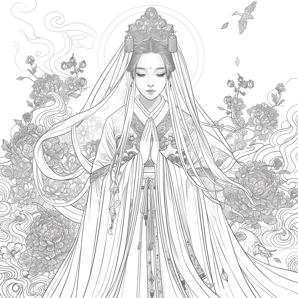 Whispers of Spring: The Blossom Maiden