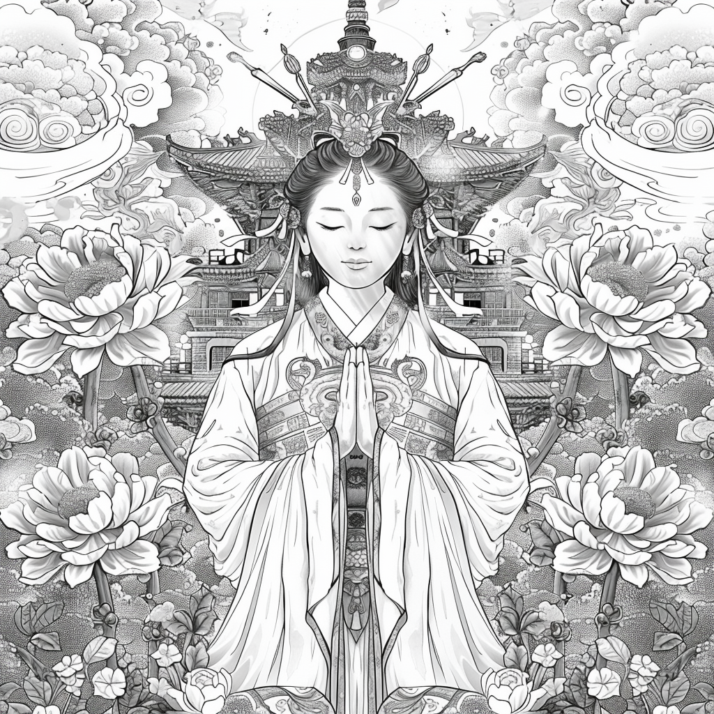 The Sacred Empress of Blossoms