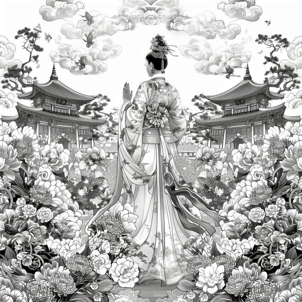 The Sacred Empress of Blossoms