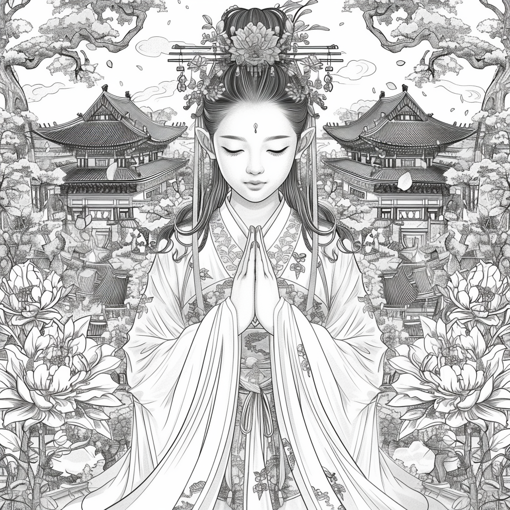 The Sacred Empress of Blossoms