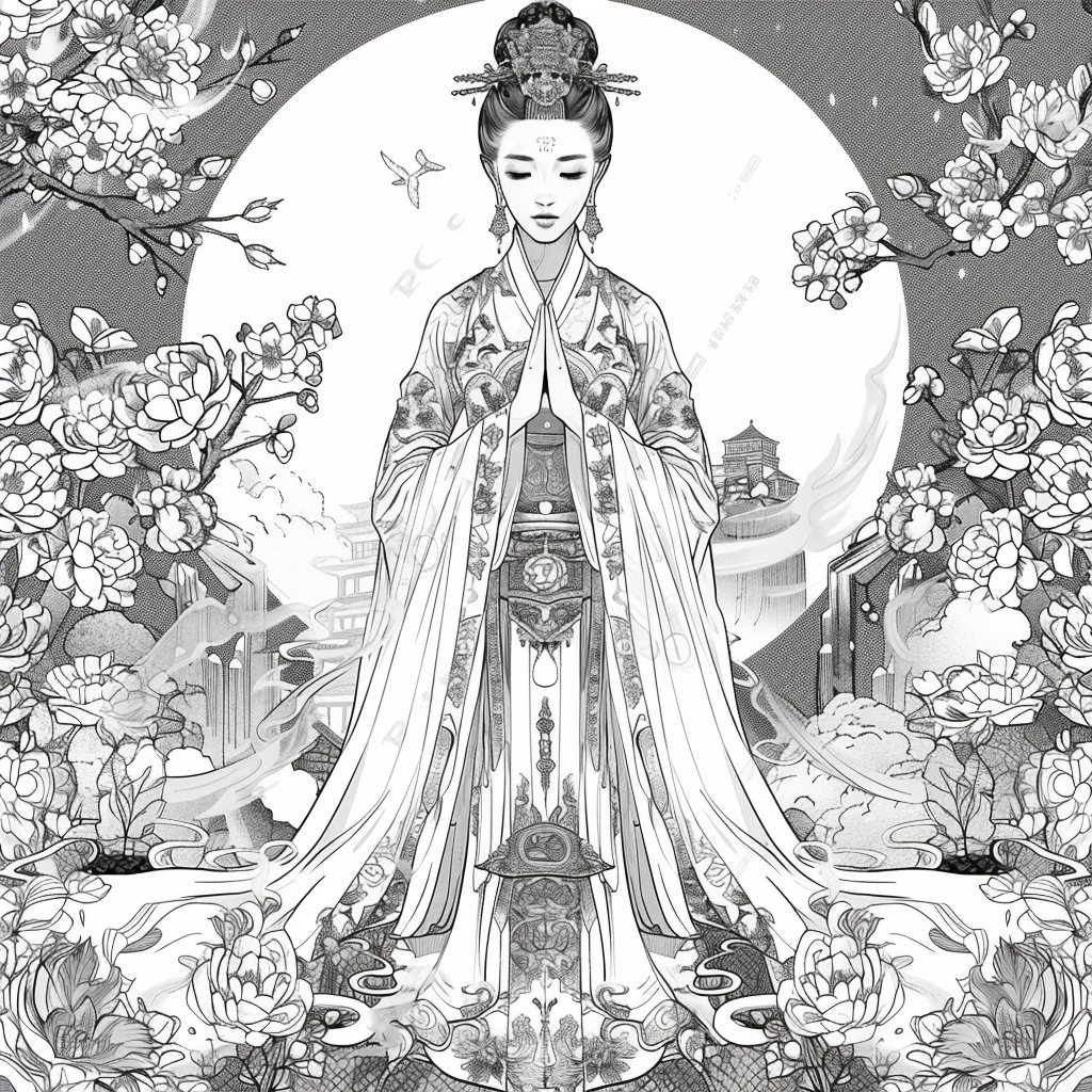 The Sacred Empress of Blossoms