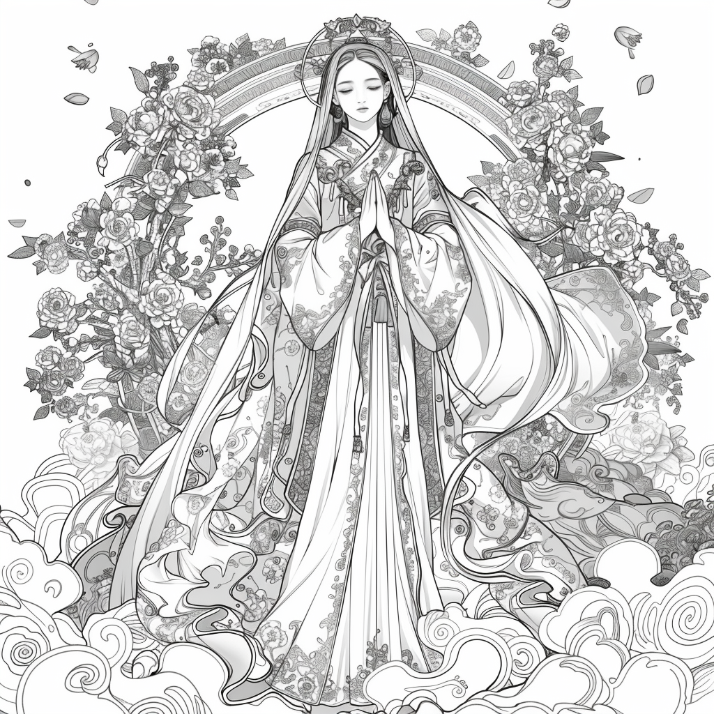 The Sacred Empress of Blossoms