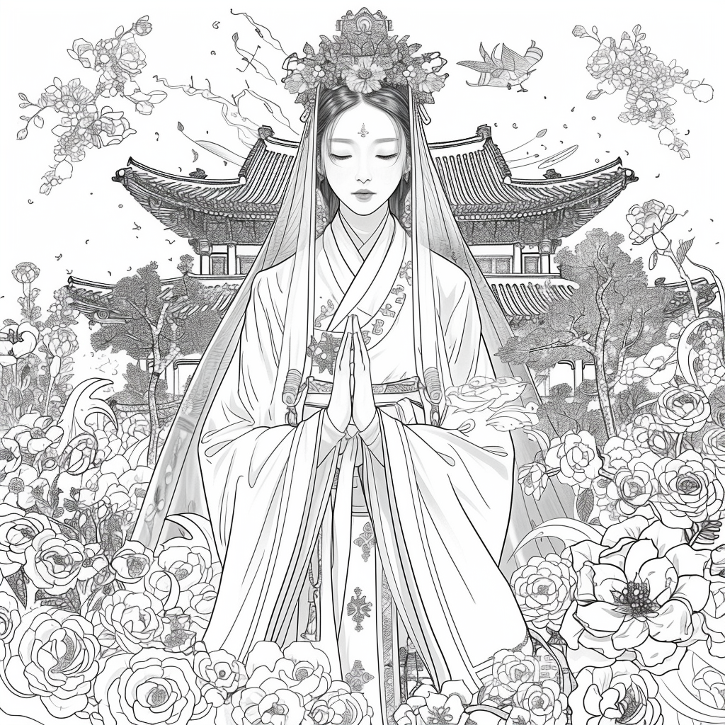 The Sacred Empress of Blossoms