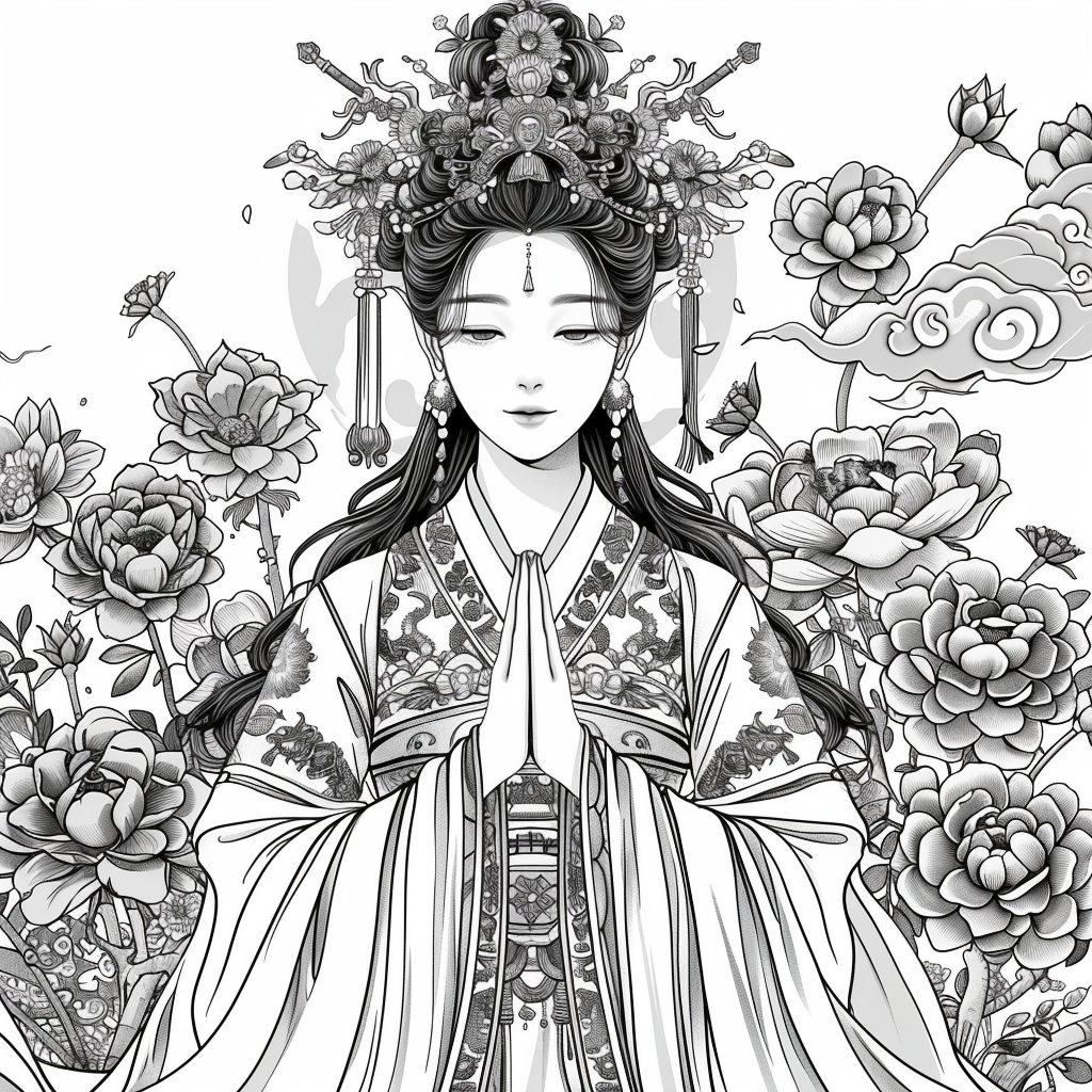 Celestial Harmony: The Winged Guardian of Light