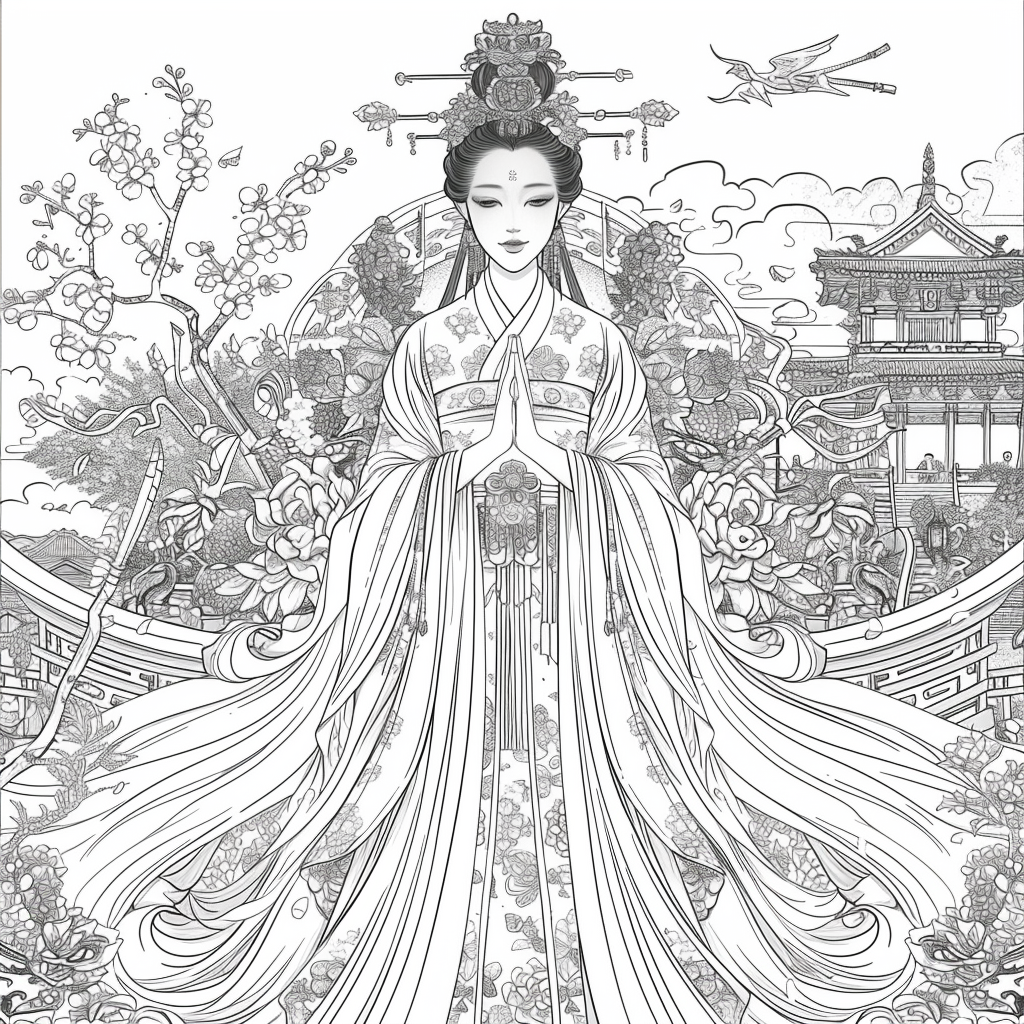 The Rainbow Empress of Eternal Bloom
