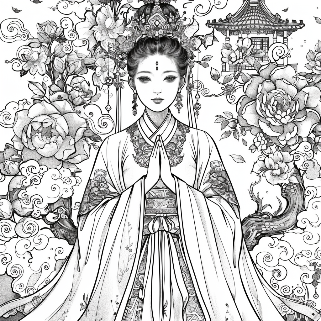 Celestial Harmony: The Winged Guardian of Light