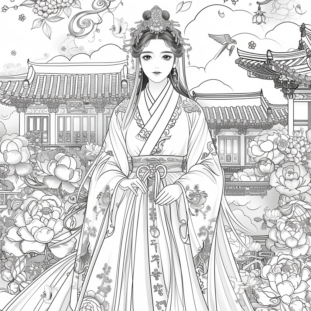 Celestial Goddess – Blessing of Peace and Life