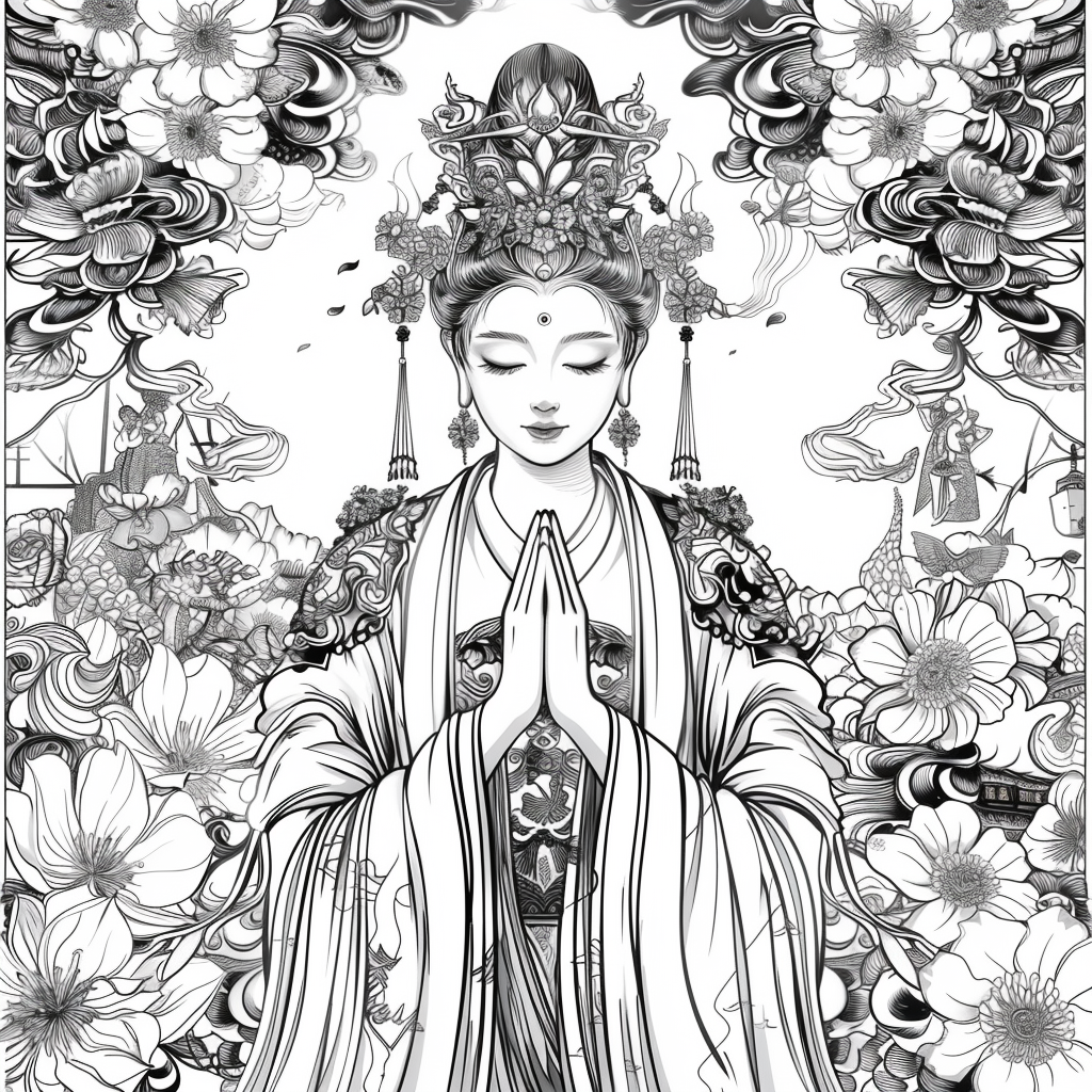 Celestial Harmony: The Winged Guardian of Light